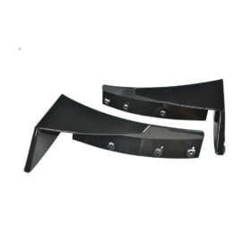 EOS 2014-2019 Chevrolet Corvette C7 Stage 3 Carbon Flash Front Splitter Wickerbill Extension Winglets