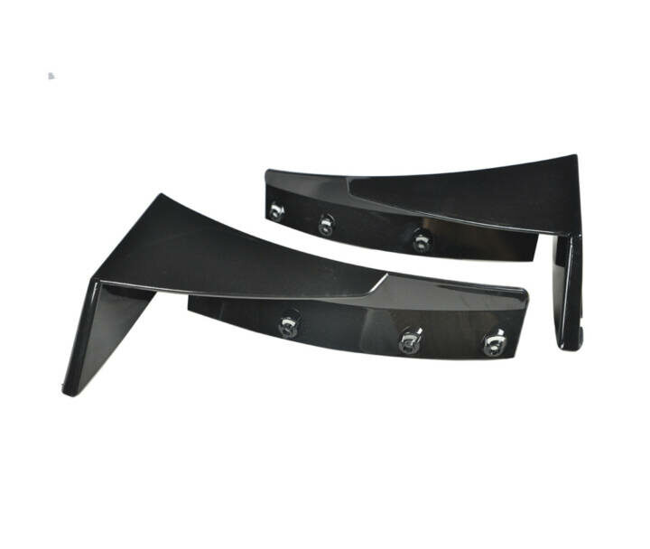 EOS 2014-2019 Chevrolet Corvette C7 Stage 3 Carbon Flash Front Splitter Wickerbill Extension Winglets