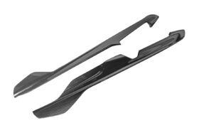 EOS 2020-2024 Chevrolet Corvette C8 Carbon Fiber Center Console Side Panel Trim Vent Cover - Image 2