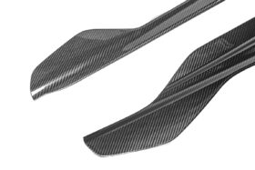 EOS 2020-2024 Chevrolet Corvette C8 Carbon Fiber Center Console Side Panel Trim Vent Cover - Image 4