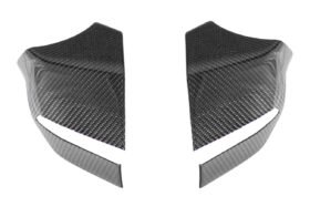 EOS 2020-2024 Chevrolet Corvette C8 Carbon Fiber Mirror Covers and A-Pillar Lay Over - Image 1