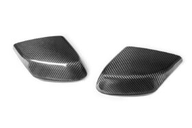 EOS 2020-2024 Chevrolet Corvette C8 Carbon Fiber Mirror Covers and A-Pillar Lay Over - Image 8