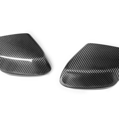 Extreme Online Store 2020 2024 Chevrolet Corvette C8 Carbon Fiber Mirror Covers and A Pillar Lay Over3