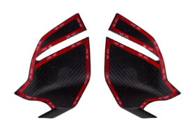 EOS 2020-2024 Chevrolet Corvette C8 Carbon Fiber Mirror Covers and A-Pillar Lay Over - Image 3