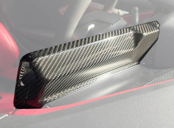 EOS 2020-2024 Chevrolet Corvette C8 Carbon Fiber Radio GPS Navigation Screen Cover