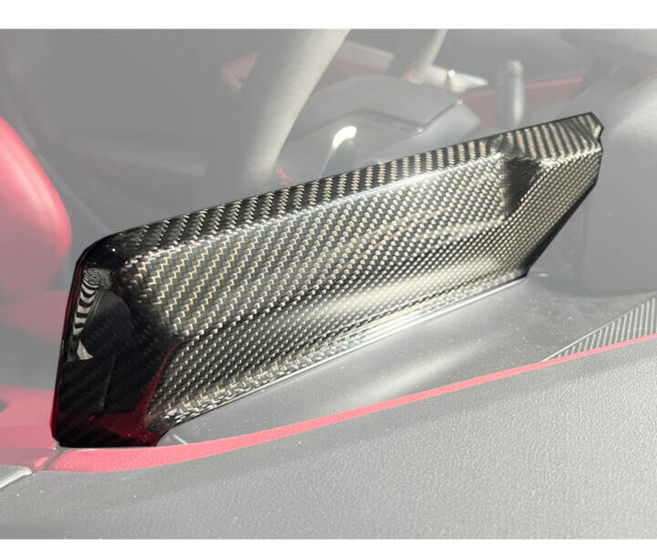 EOS 2020-2024 Chevrolet Corvette C8 Carbon Fiber Radio GPS Navigation Screen Cover