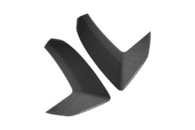 EOS 2020-2024 Chevrolet Corvette C8 Carbon Fiber Side Fender Vent Door Garnish - Image 1