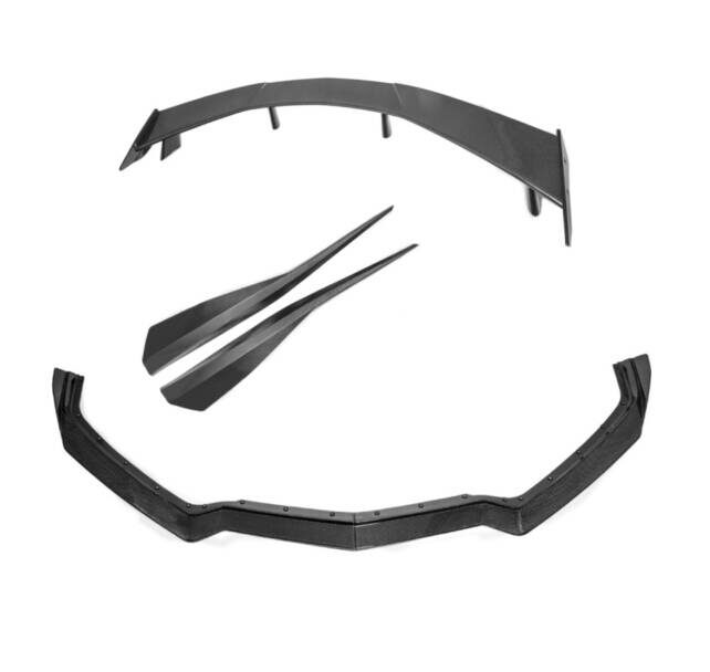 EOS 2020-2024 Chevrolet Corvette C8 Carbon Fiber Z51 5VM Performance Full Body Kit (2-Piece Version)