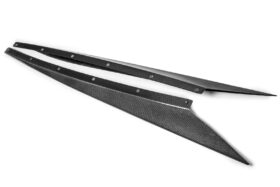 EOS 2020-2024 Chevrolet Corvette C8 Carbon Fiber Z51 Style Front Splitter and Side Skirts (1-Piece Version) - image 9