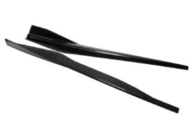 EOS 2020-2024 Chevrolet Corvette C8 Carbon Flash 5VM Front Splitter and Side Skirts (2-Piece Version) - Image 2