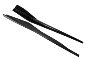 EOS 2020-2024 Chevrolet Corvette C8 Carbon Flash 5VM Front Splitter and Side Skirts (2-Piece Version) - Image 3