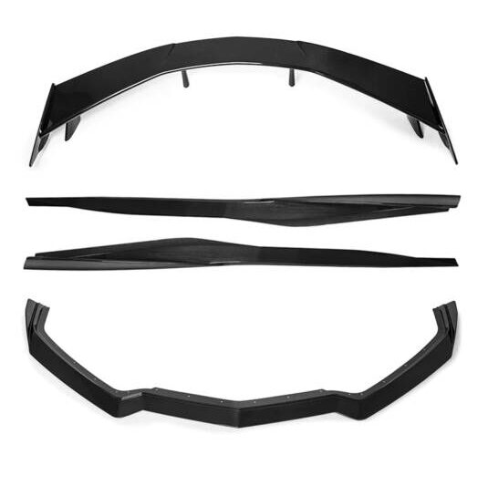 EOS 2020-2024 Chevrolet Corvette C8 Carbon Flash Z51 5VM Performance Full Body Kit (2-Piece Version)