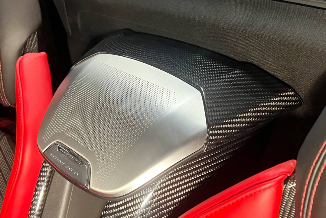 Extreme Online Store 2020 2024 Chevrolet Corvette C8 Convertible Carbon Fiber Interior Waterfall Speaker Grille9