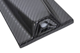 EOS 2020-2024 Chevrolet Corvette C8 Convertible Carbon Fiber Rear Decklid Camera Cover - Image 4