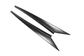 EOS 2020-2024 Chevrolet Corvette C8 Primer Black Z51 Style Front Splitter and Side Skirts (3-Piece Version) - Image 5