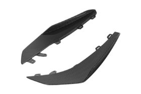 EOS 2023-2025 Chevrolet Corvette C8 Z06 Z07 Carbon Fiber Front Splitter With Canards - Image 5