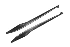 EOS 2023-2024 Chevrolet Corvette C8 Z06 Carbon Fiber Side Skirt Panels - Image 2