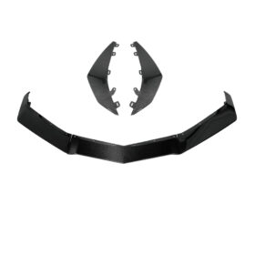 EOS 2023-2024 Chevrolet Corvette C8 E-Ray Z07 Front Splitter With Canards - Carbon Fiber