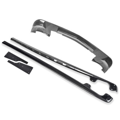 EOS 2005-2013 Chevrolet Corvette C6 Base Model Extended Front Splitter Lip & Side Skirts Rocker Panels