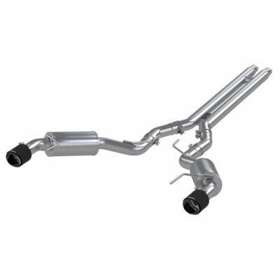 MBRP 2024-2026 Ford Mustang GT Armor Pro Series Street Cat-Back Exhaust - Carbon Fiber Tips