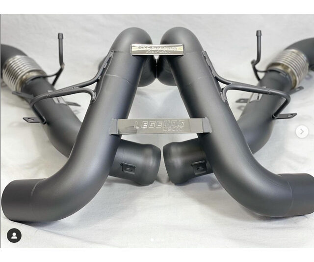 Unobtainium 2016-2021 McLaren 570S 3" X-Pipe Race Exhaust