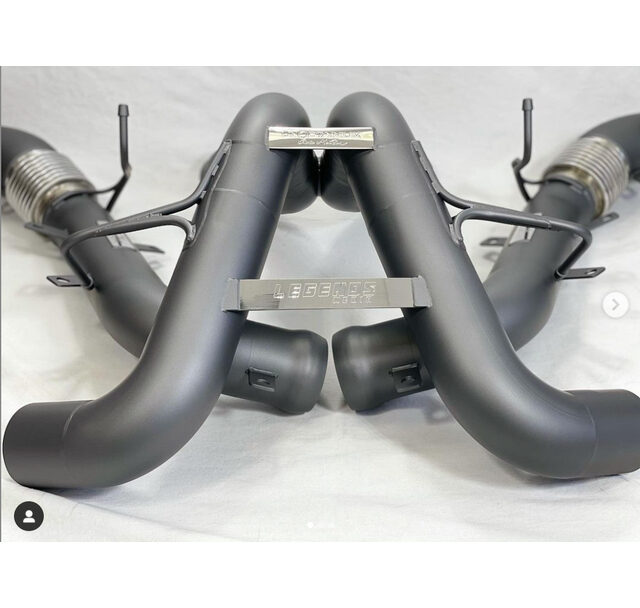 Unobtainium 2016-2021 McLaren 570S 3" X-Pipe Race Exhaust
