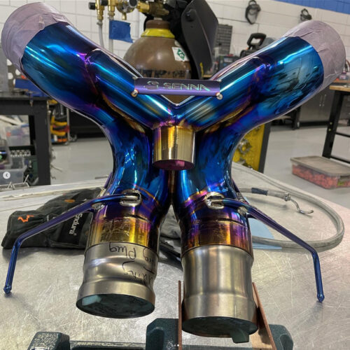 Unobtainium 2022 McLaren Senna X Pipe Exhaust System 1