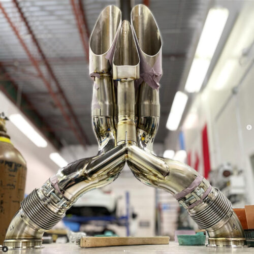 Unobtainium 2022 McLaren Senna X Pipe Exhaust System 4
