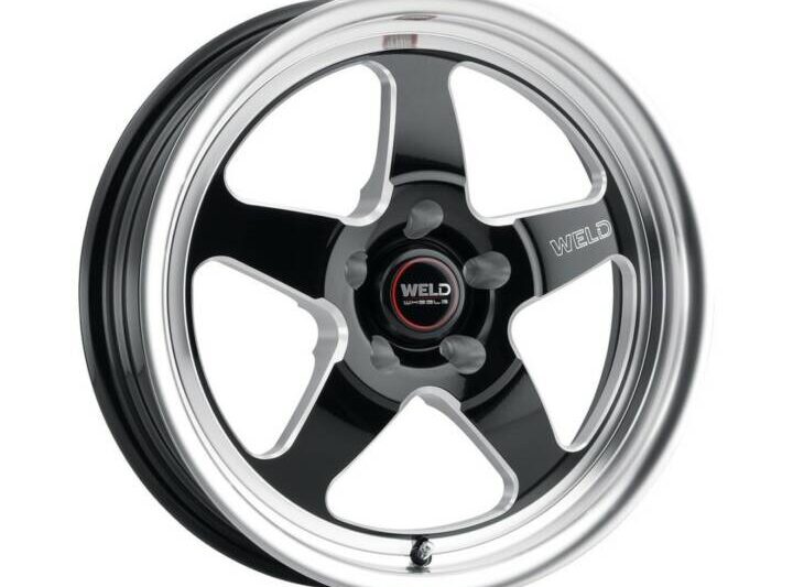 Weld Racing S155 18X5 Ventura Drag Wheel - 5X115 ET-32 BS1.5 Gloss Black MIL Dia 78.1