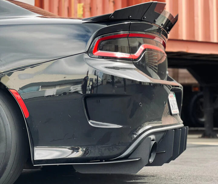 ZL1 Addons 2015-2023 Dodge Charger Stealth Diffuser (Fin Pack)