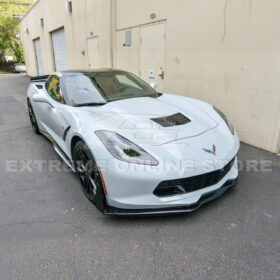 EOS C7 Stage 3 Front Splitter installed - detail close-up