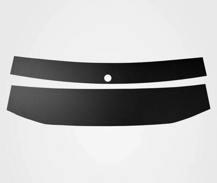 777 Performance 2024 Ford Mustang S650 Matte Carbon Fiber Decklid Panel