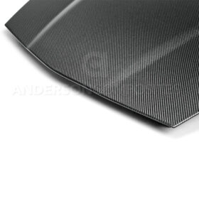 Anderson Composites 2005-2013 Chevrolet Corvette C6 OEM-Style Carbon Fiber Hood - Image 1