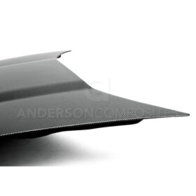 Anderson Composites 2005-2013 Chevrolet Corvette C6 OEM-Style Carbon Fiber Hood - Image 2