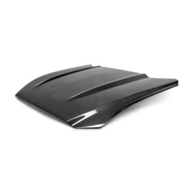 Anderson Composites 2015-2017 Ford Mustang Ecoboost Double-Sided Carbon Fiber Type-OE Hood - Image 1