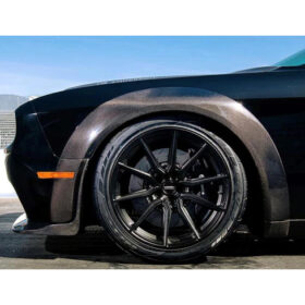 Anderson Composites 2018-2023 Dodge Challenger Hellcat Widebody/Demon/Redeye Carbon Fiber Front Fender Flares (Pair) - Image 3