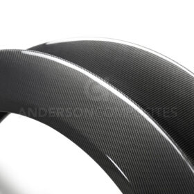 Anderson Composites 2018-2023 Dodge Challenger Hellcat Widebody/Demon/Redeye Carbon Fiber Rear Fender Flares - Image 2