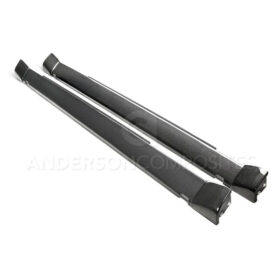 Anderson Composites 2018-2023 Dodge Challenger Widebody Demon/Hellcat/Redeye/Scat Pack Carbon Fiber Side Rocker Panels (Pair)