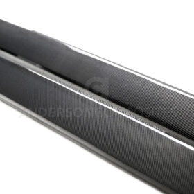 Anderson Composites 2018-2023 Dodge Challenger Widebody Demon/Hellcat/Redeye/Scat Pack Carbon Fiber Side Rocker Panels (Pair) - Image 1