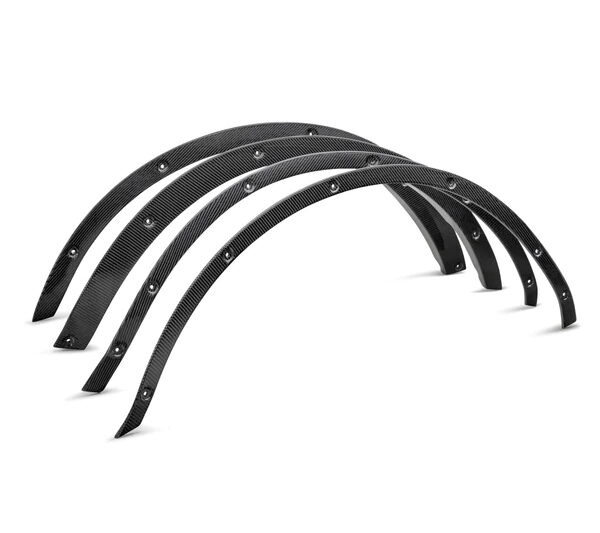 Anderson Composites 2021-2023 Ford Bronco Carbon Fiber Fender Flare Delete Kit - Front & Rear (2-Door)