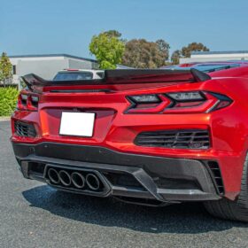 EOS 2023-2024 Chevrolet Corvette C8 Z06 Carbon Fiber Rear Diffuser - Image 1