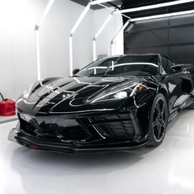 LiquiVinyl 2020-2025 Chevrolet Corvette C8 Stingray Front Splitter - Image 2