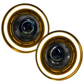 Oracle Lighting Jeep Wrangler JK Oculus™ 7" Switchback Bi-LED Projector Headlights - Image 3