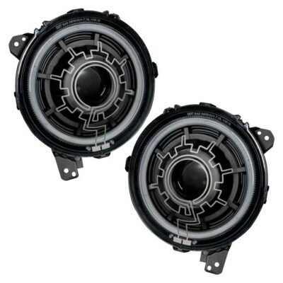 Oracle Lighting 2018-2024 Jeep Wrangler JL/Gladiator JT Oculus™ Bi-LED Heated Lens Projector Headlights