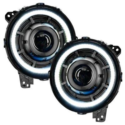 Oracle Lighting 2018-2024 Jeep Wrangler JL/Gladiator JT Oculus™ Switchback Bi-LED Projector Headlights