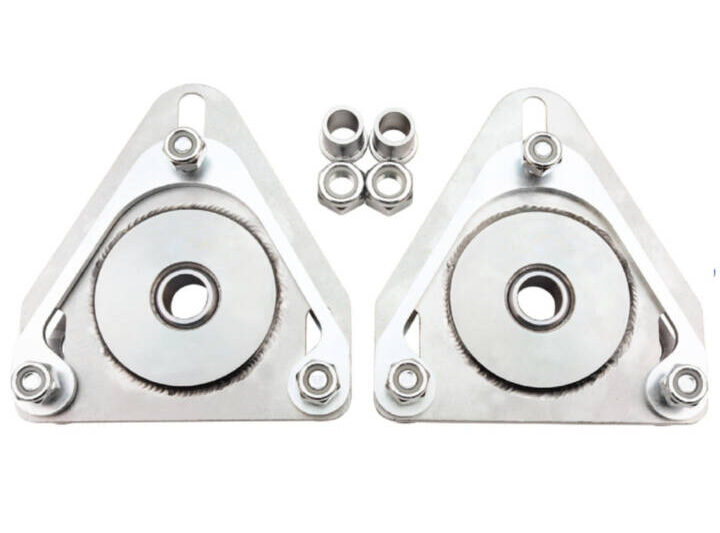 Steeda 2024 Ford Mustang Upper Strut Mount Camber Plates Kit for Coilovers