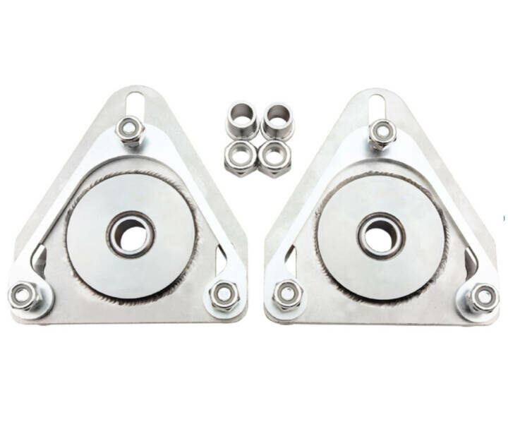 Steeda 2024 Ford Mustang Upper Strut Mount Camber Plates Kit for Coilovers