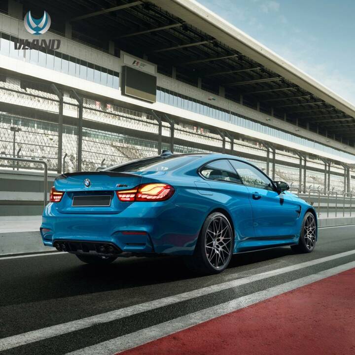 Vland 2014-2020 BMW 4-Series/M4 OLED Tail Lights W/ Dynamic Welcome Lighting - Red Clear - Image 8