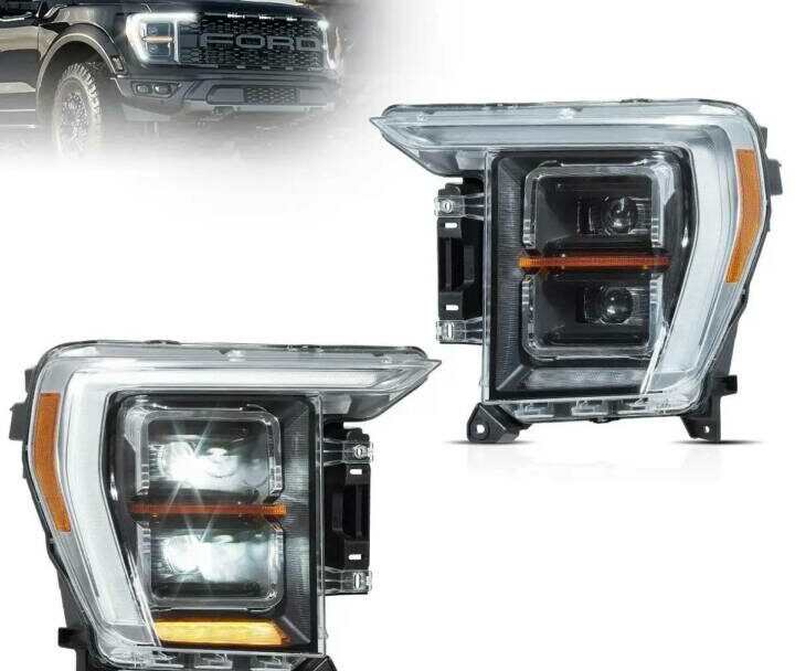 Vland 2021-2023 Ford F-150 14th Gen LED Matrix Headlights