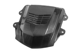 EOS 2019 Chevrolet Corvette C7 ZR1 Carbon Fiber Hood Cowl Louver Cover - Image 3